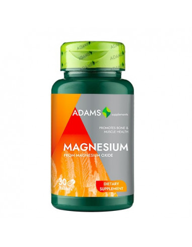 Magneziu 375mg 30tablete, Adams