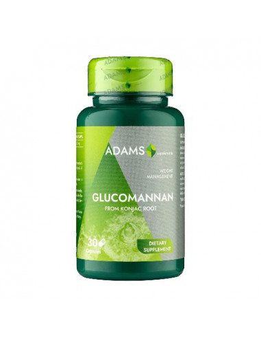 Glucomannan 450mg 30capsule, Adams