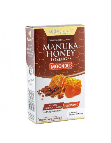 Dropsuri cu Miere Manuka, Propolis si Vitamina C 69 gr, Adams