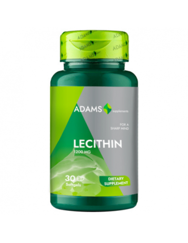 Lecitina 1200mg 30capsule, Adams