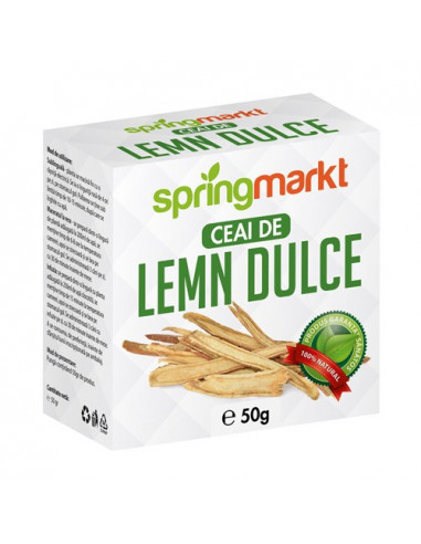 Ceai Lemn Dulce Radacina 50gr, Springmarkt