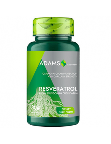 Resveratrol 50mg 30capsule, Adams