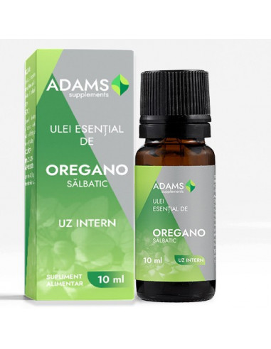 Ulei esential de Oregano salbatic 10ml uz intern Adams