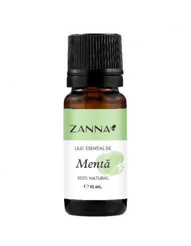 Ulei esential de Menta, 10ml, Zanna