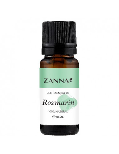 Ulei esential de Rozmarin, 10ml, Zanna