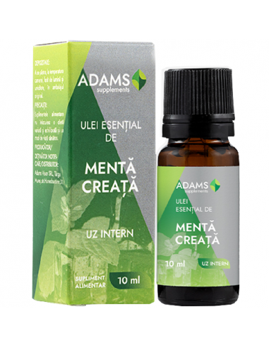 Ulei esential de Menta Creata 10ml uz intern