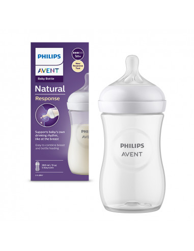 Biberon natural 1m+ x 260 ml, Philips Avent