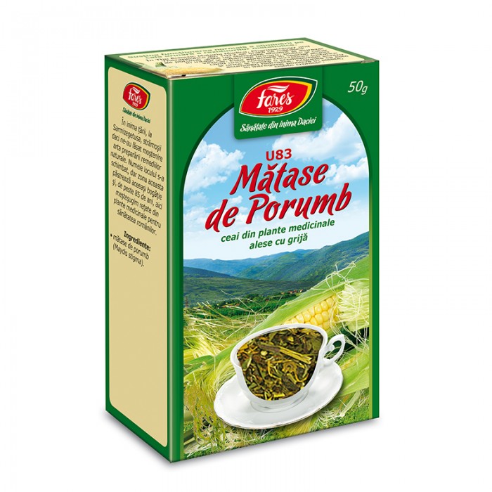 Ceai de matase de porumb, 50g, Fares