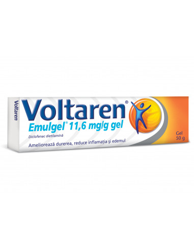 Voltaren Emulgel 11,6mg/g, 50g, Glaxosmithkline Anglia