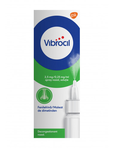 Vibrocil spray nazal, 15ml, Glaxosmithkline Anglia