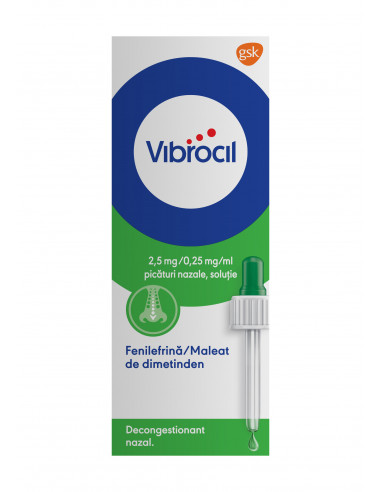 Vibrocil picaturi nazale 15ml, Glaxosmithkline Anglia