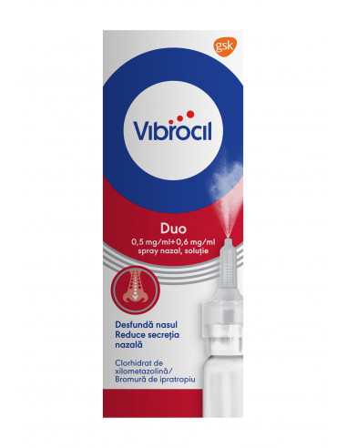 Vibrocil Duo spr naz-sol 10ml, Glaxosmithkline Anglia