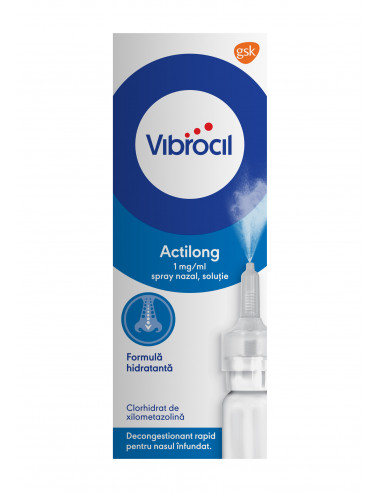 Vibrocil actilong spray nazal, 10ml, Glaxosmithkline Anglia