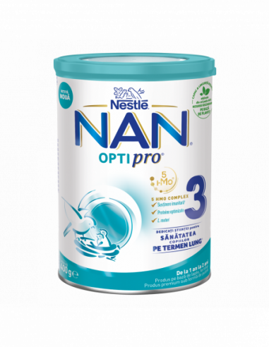 Nan Optipro 3, 400 g, Nestlé