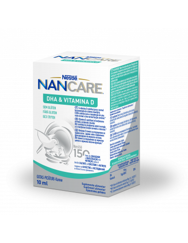 Nancare DHA & vitamina D, 10 ml, Nestlé