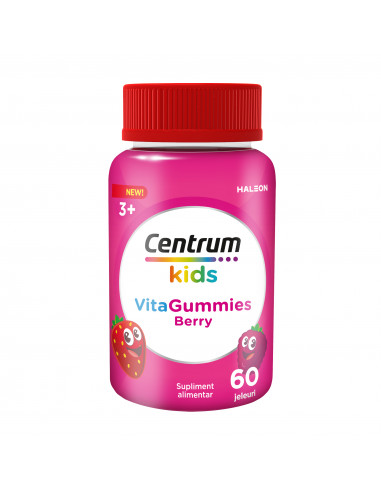 Centrum kids vitagummies berry, 60 jeleuri, GLAXOSMITHKLINE ANGLIA