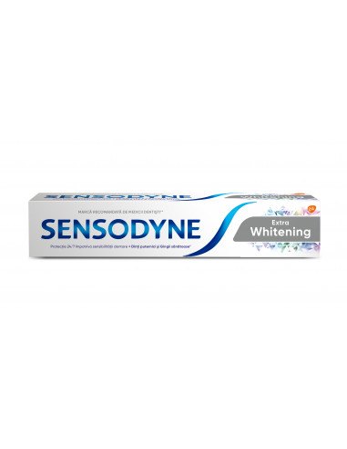 Sensodyne pasta de dinti extra whitening, 100ml,  GLAXOSMITHKLINE ANGLIA