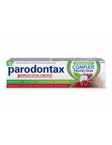 Parodontax pasta de dinti Complete Protection Herbal Sensation, 75ml, GLAXOSMITHKLINE ANGLIA