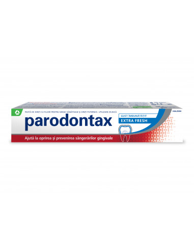 Parodontax pasta de dinti Extra Fresh, 75 ml, GLAXOSMITHKLINE ANGLIA