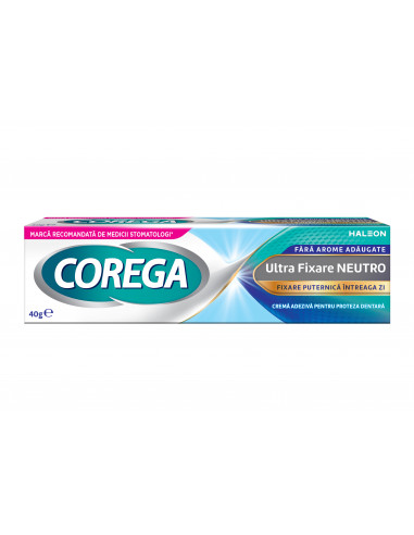 Corega Ultra Fixare Neutro, 40 g, GLAXOSMITHKLINE ANGLIA