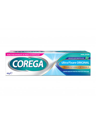 Corega Ultra Fixare Original, 40 g, GLAXOSMITHKLINE ANGLIA