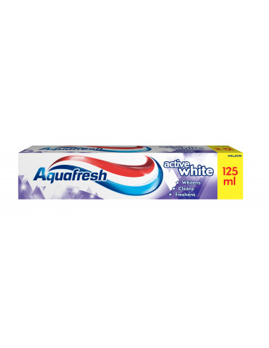 Aquafresh pasta de dinti Active White, 125ml, GLAXOSMITHKLINE ANGLIA