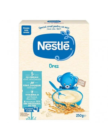 Cereale pentru copii cu orez, 250g, Nestlé