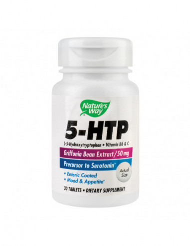 5-HTP, 30 tablete, Secom