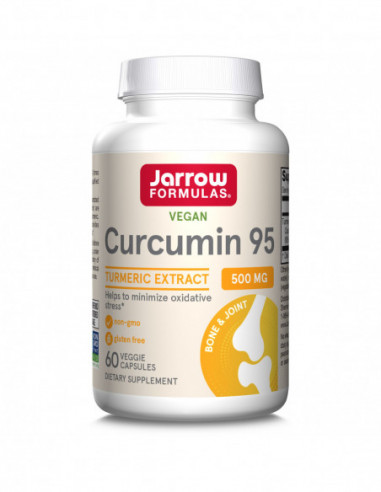 Curcumin 95 500mg, 60 de capsule, Secom