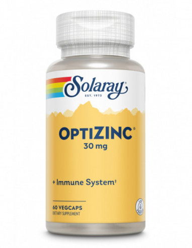 Optizinc, 60 capsule vegetale, Secom