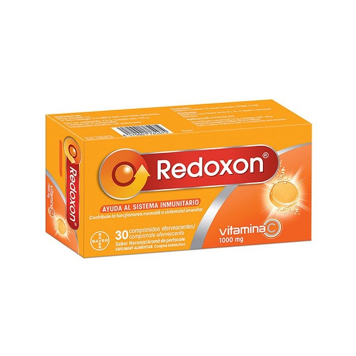 Redoxon vitamina C 1000mg portocale 2 tub x 15 cpr eff