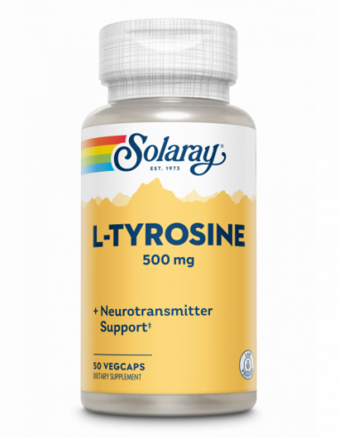 L-Tyrosine 500 mg, 50 capsule, Secom