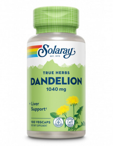 Dandelion 520 mg, 100 capsule, Secom