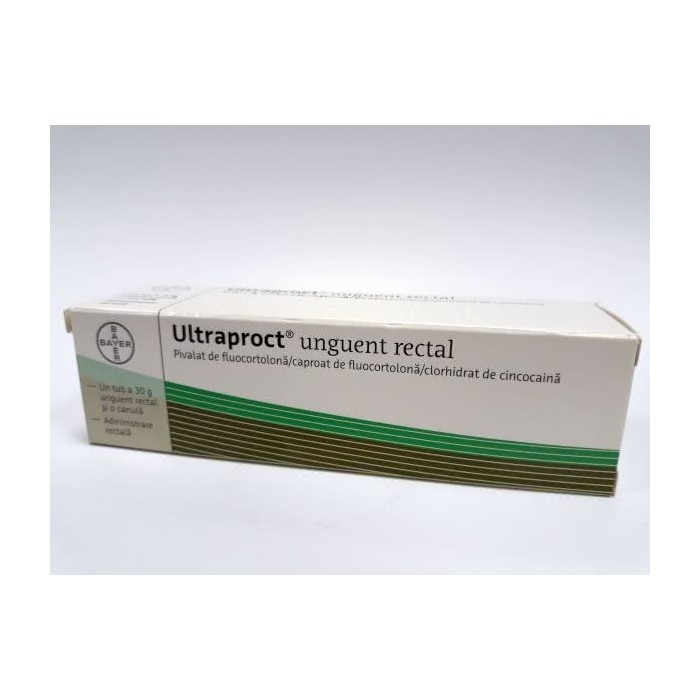 Ultraproct unguent rectal x 30g, Bayer Ag Germania
