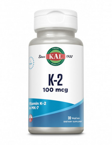 Vitamina K-2 100 mcg, 60 tablete, Secom