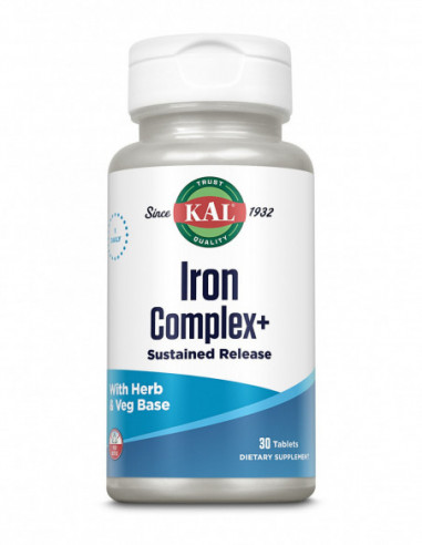 Iron complex x30 tb cu eliberare prelungita