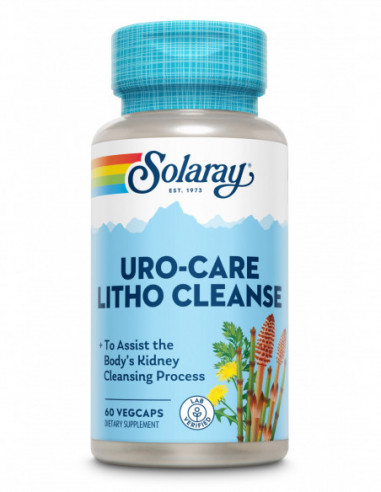 Uro-care litho cleanse x 60 cps vegetale