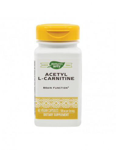 Acetyl L-carnitine 500 mg, 60 capsule, Secom