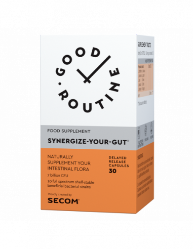 Good routine Synergyze your gut x 30 cps veg