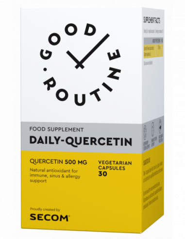 Good routine daily-quercetin, 30 capsule vegetale, Secom