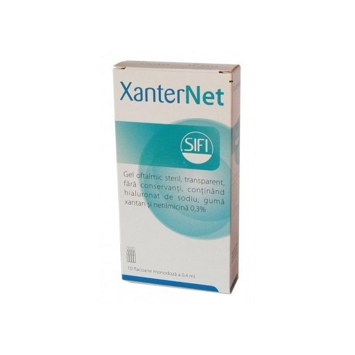 Xanternet gel oft 0,4ml x 10 dz