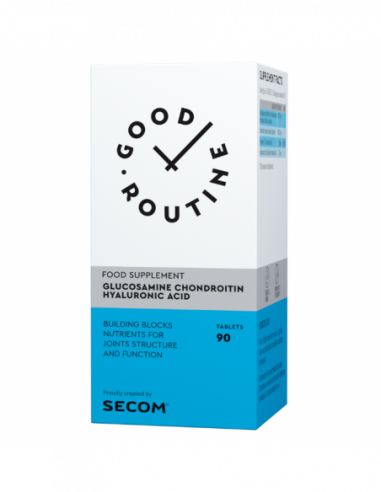 Good routine glucosamine chondroitin hyaluronic acid, 90 capsule, Secom