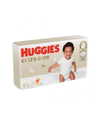 Huggies scutece extra care nr. 4, 60 bucati, KIMBERLY CLARK SUA