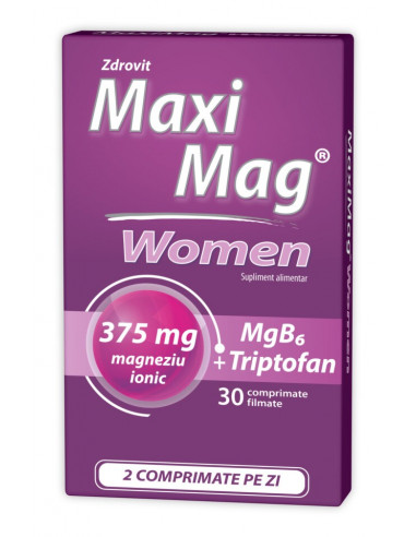 Maximag Women, 30 comprimate, ZDROVIT