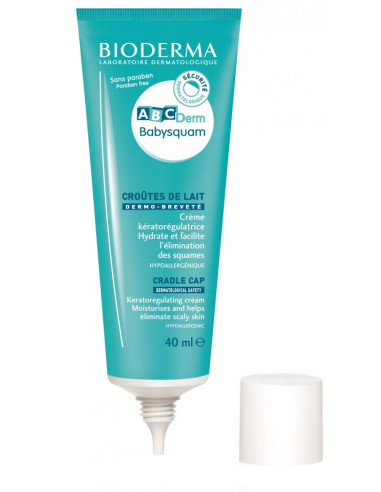 ABCderm Babysquam crema tratament pentru scuame, 40 ml, Bioderma