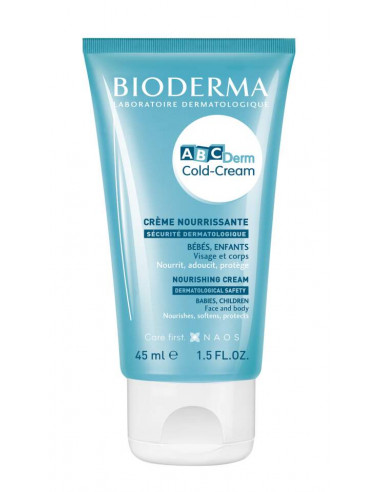 ABCderm cold cream - crema protectoare si calmanta, 45 ml, Bioderma