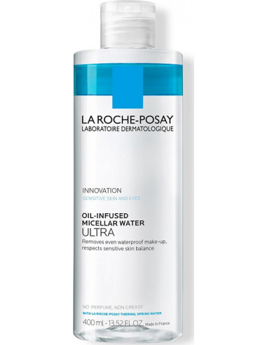 Roche-Posay apa micelara Ultra bifazica, 400ml, LA ROCHE-POSAY LABORAT FRANCE