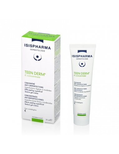 Teen derm K ser concentrat anti-imperfectiuni, 30 ml, ISIS PHARMA ELVETIA