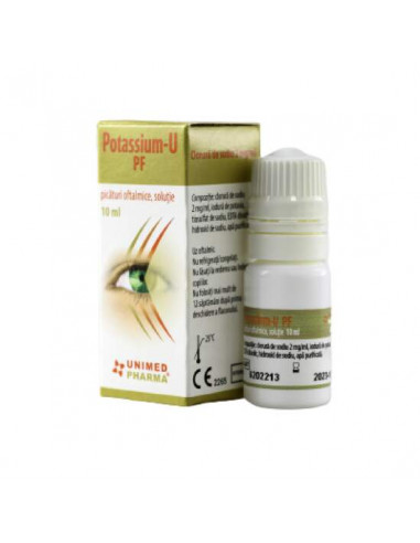 Picaturi oftalmice Potassium-U PF, 10 ml, Unimed Pharma