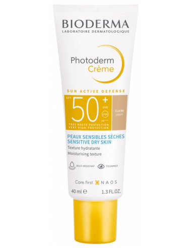 Photoderm crema colorata SPF 50+, 40 ml, Bioderma